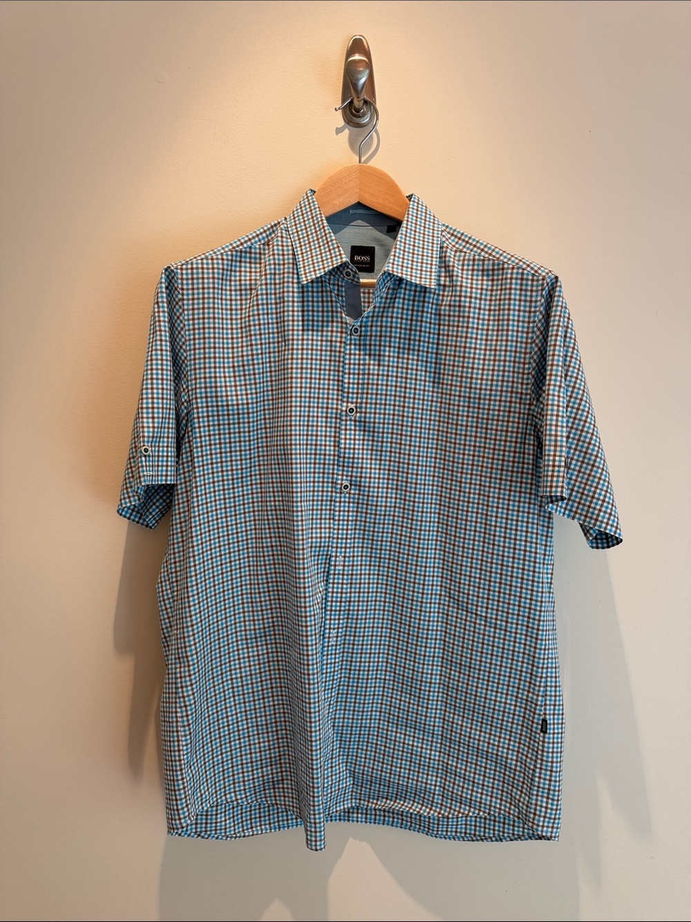 Boss Men's Short-Sleeve Button